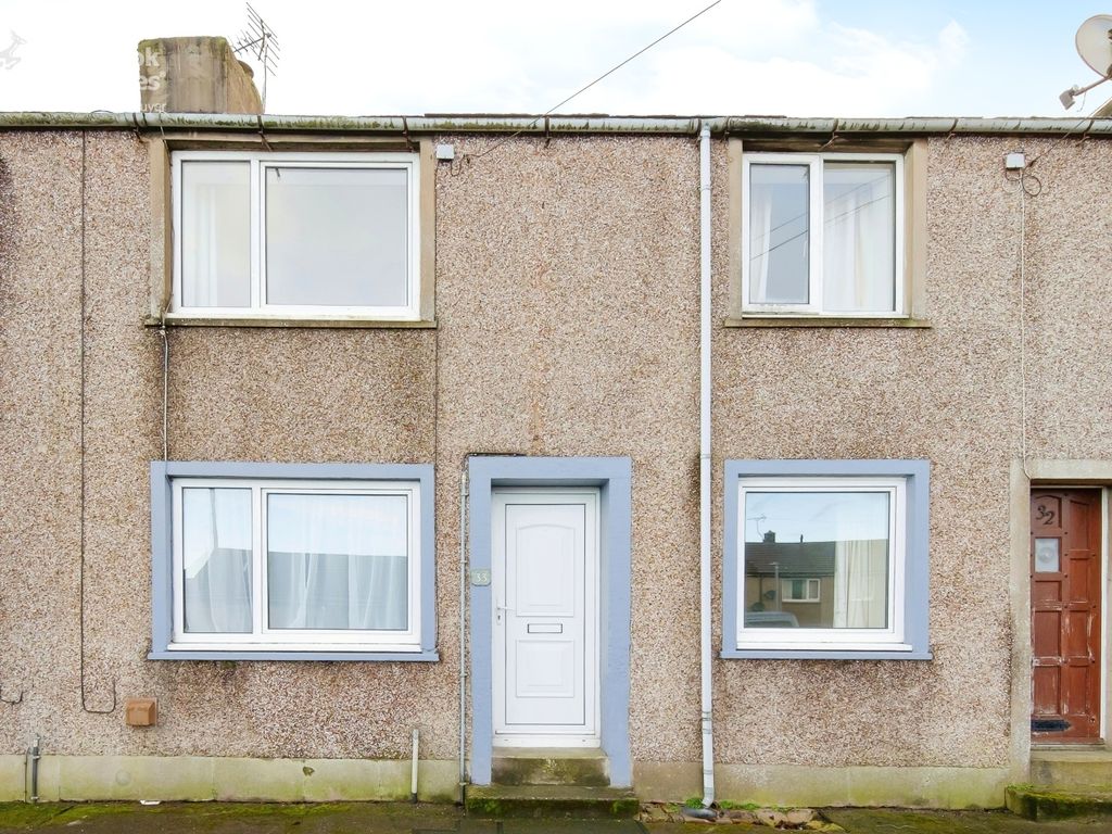 2 bed terraced house for sale in Wyndham Row, Broughton Moor, Maryport