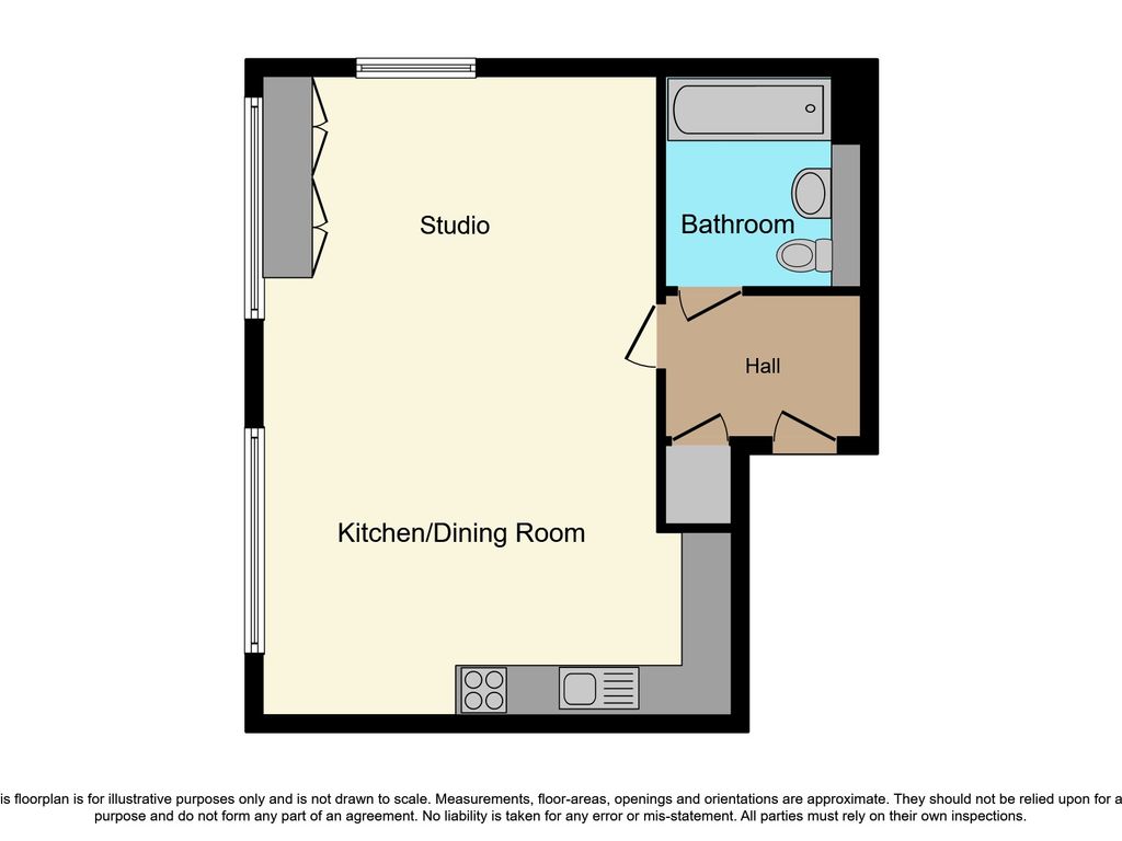 Studio to rent in Marlowes, Hemel Hempstead HP1 Zoopla