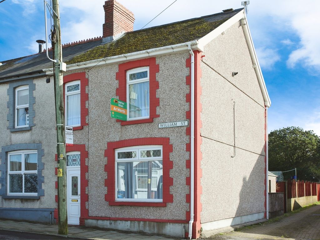 3 bed terraced house for sale in William Street, Brynna, Pontyclun CF72