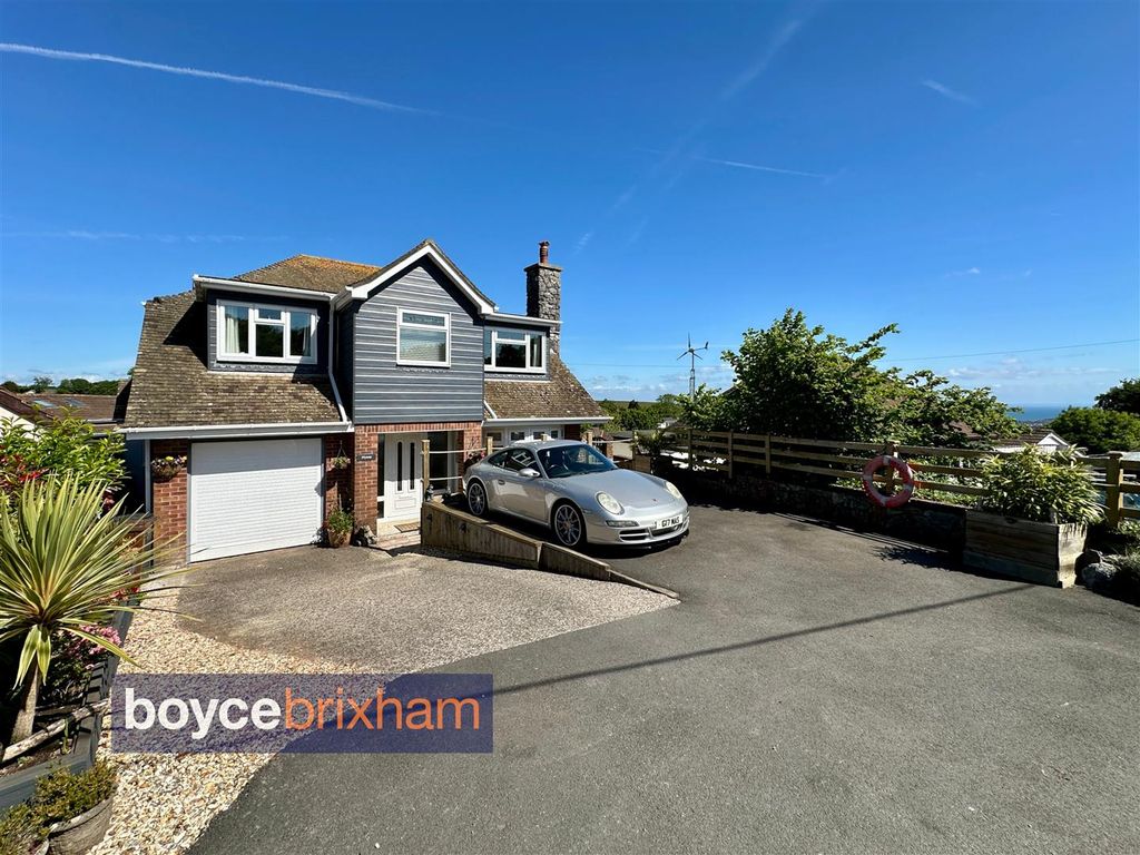 4 bed detached house for sale in Penhill Lane, Hillhead, Brixham TQ5, £