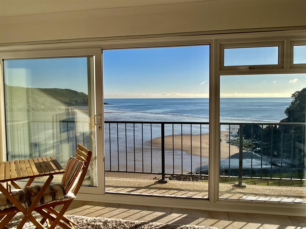 1 bed flat for sale in Redcliffe Apartments, Caswell Bay, Swansea SA3