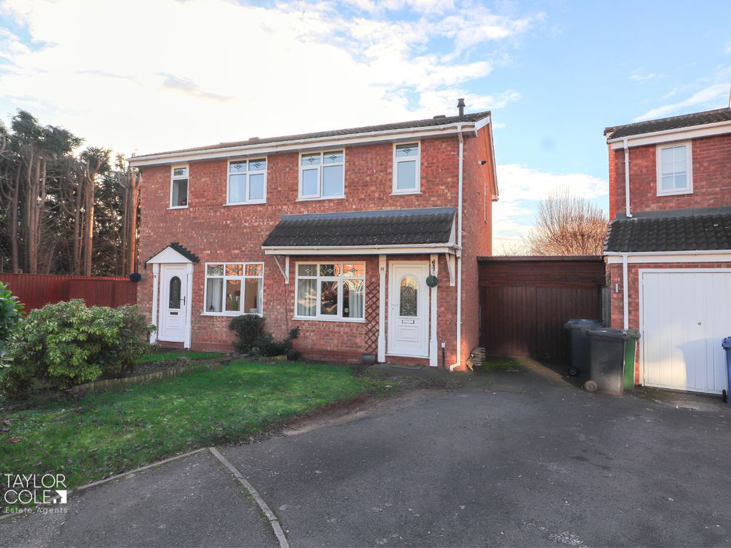 2 bed semidetached house for sale in Loughshaw, Wilnecote, Tamworth