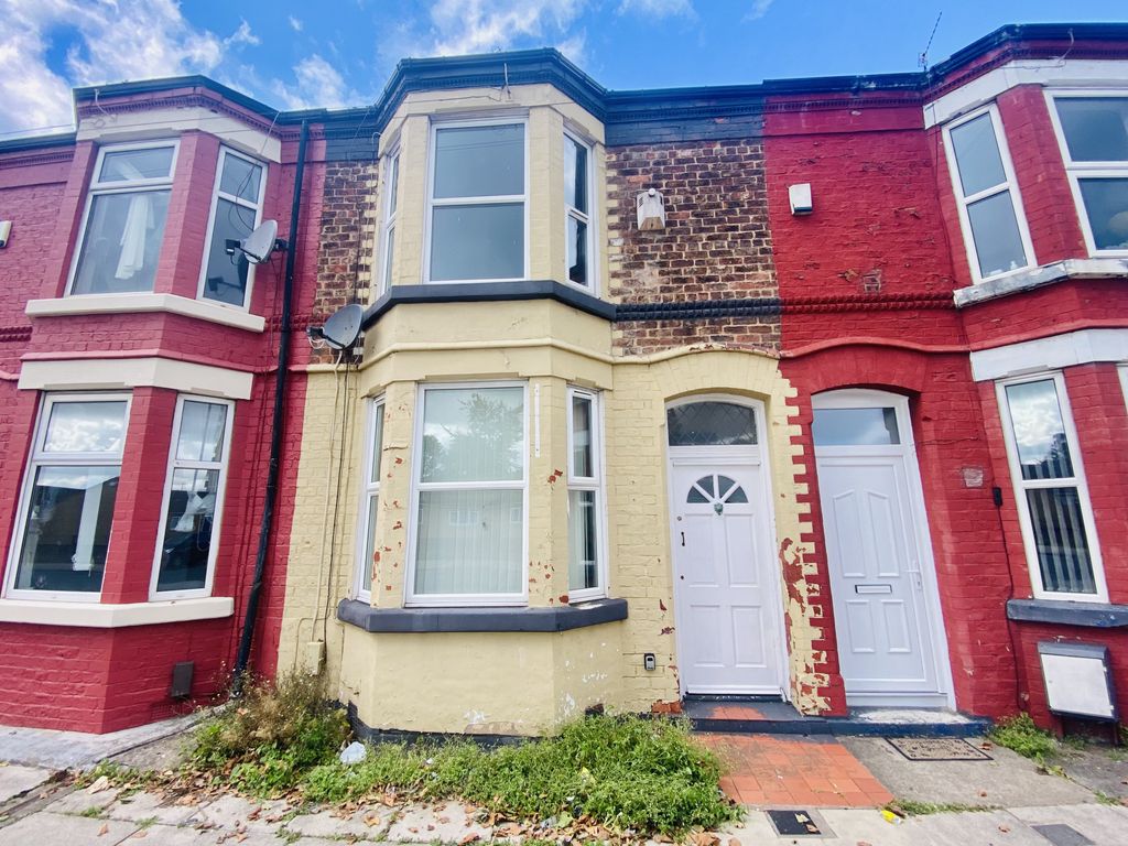 2 bed terraced house for sale in Vittoria Street, Birkenhead CH41, £