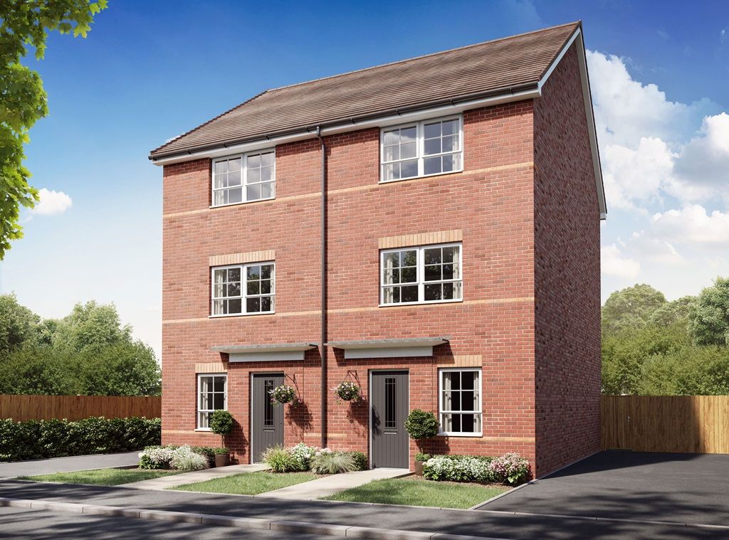 New home, 4 bed semidetached house for sale in "Haversham" at Spectrum