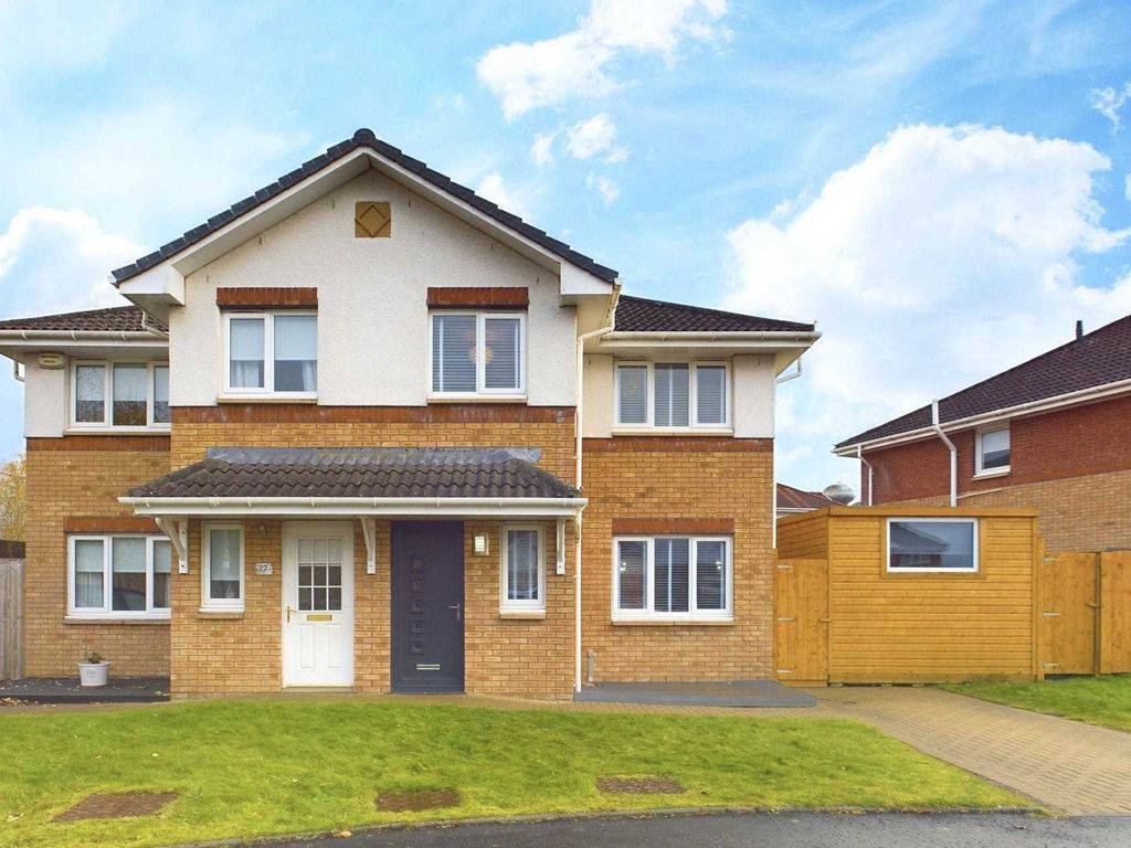 3 bed semidetached house for sale in Macrius Way, Motherwell ML1, £190,000 Zoopla