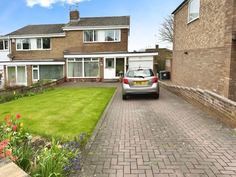 3 bed semidetached house for sale in Highfield Drive, Ashington NE63