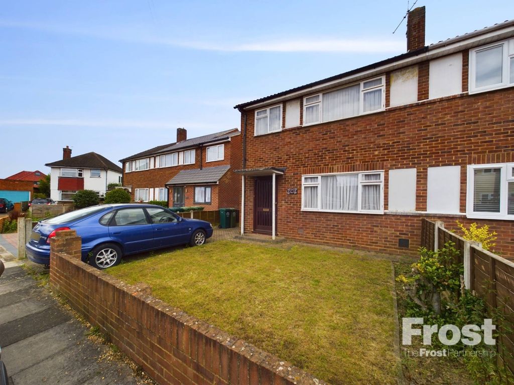 3 bed semidetached house for sale in Garden Close, Ashford, Surrey