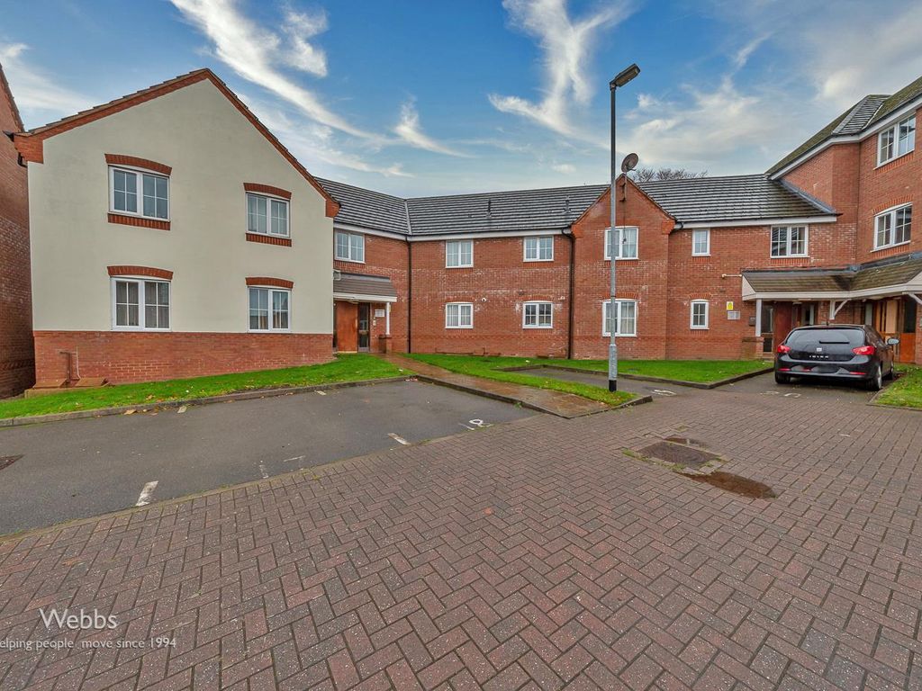 2 bed flat for sale in Church Place, Bloxwich, Walsall WS3, £80,000