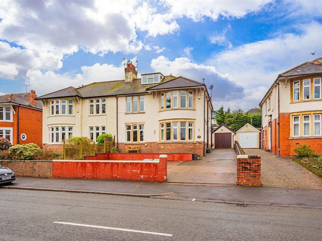 3 bed semidetached house for sale in Lake Road West, Roath Park