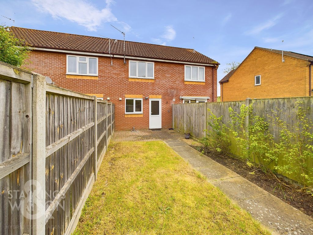 2 bed terraced house for sale in Wild Flower Way, Ditchingham, Bungay