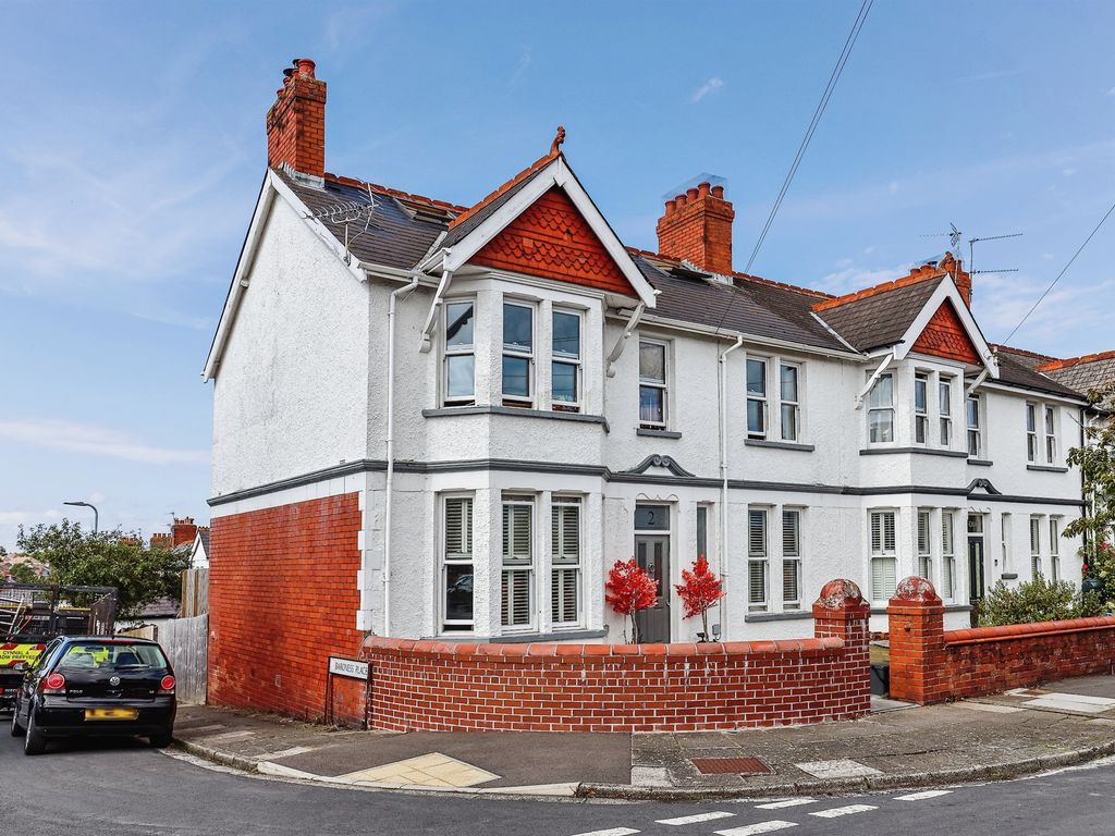 6 bed end terrace house for sale in Baron Road, Penarth CF64, £750,000