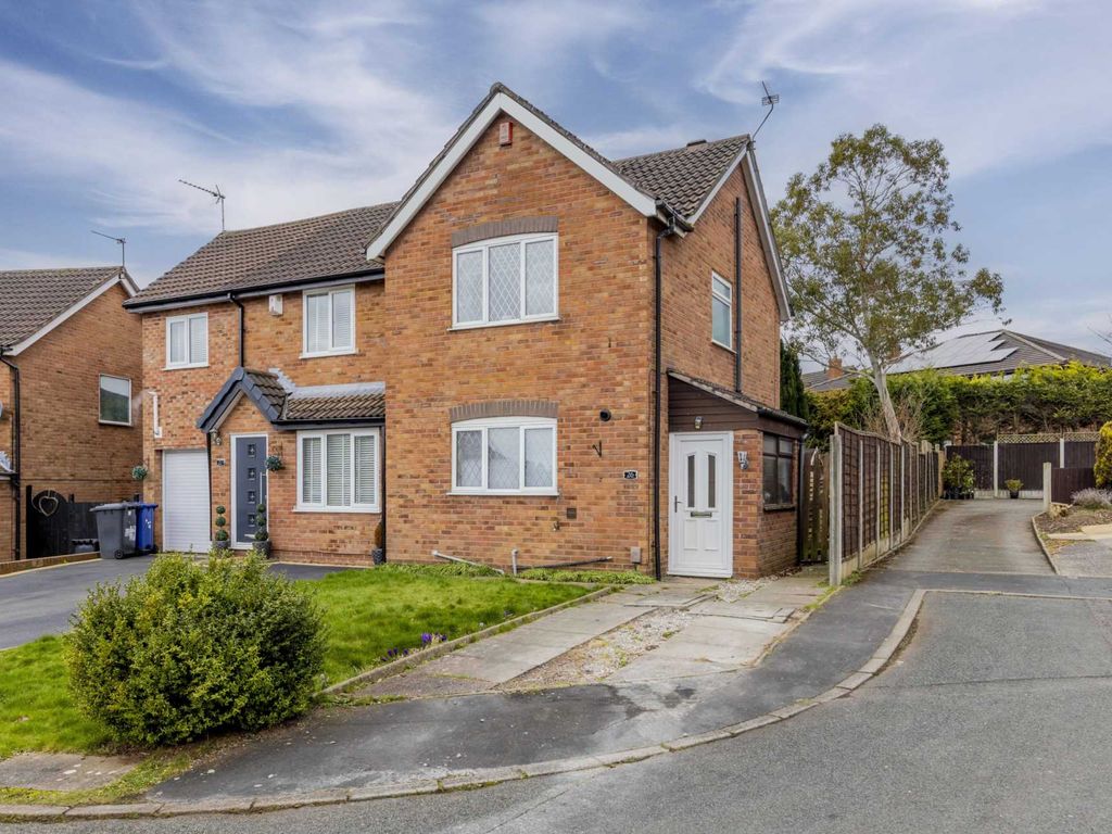 2 bed semidetached house for sale in Ashridge Avenue, Newcastle Under Lyme ST5 Zoopla