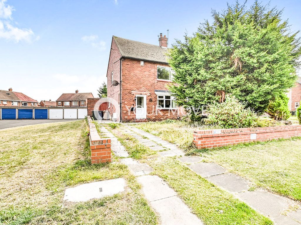 2 bed semidetached house for sale in Brenkley Avenue, Shiremoor