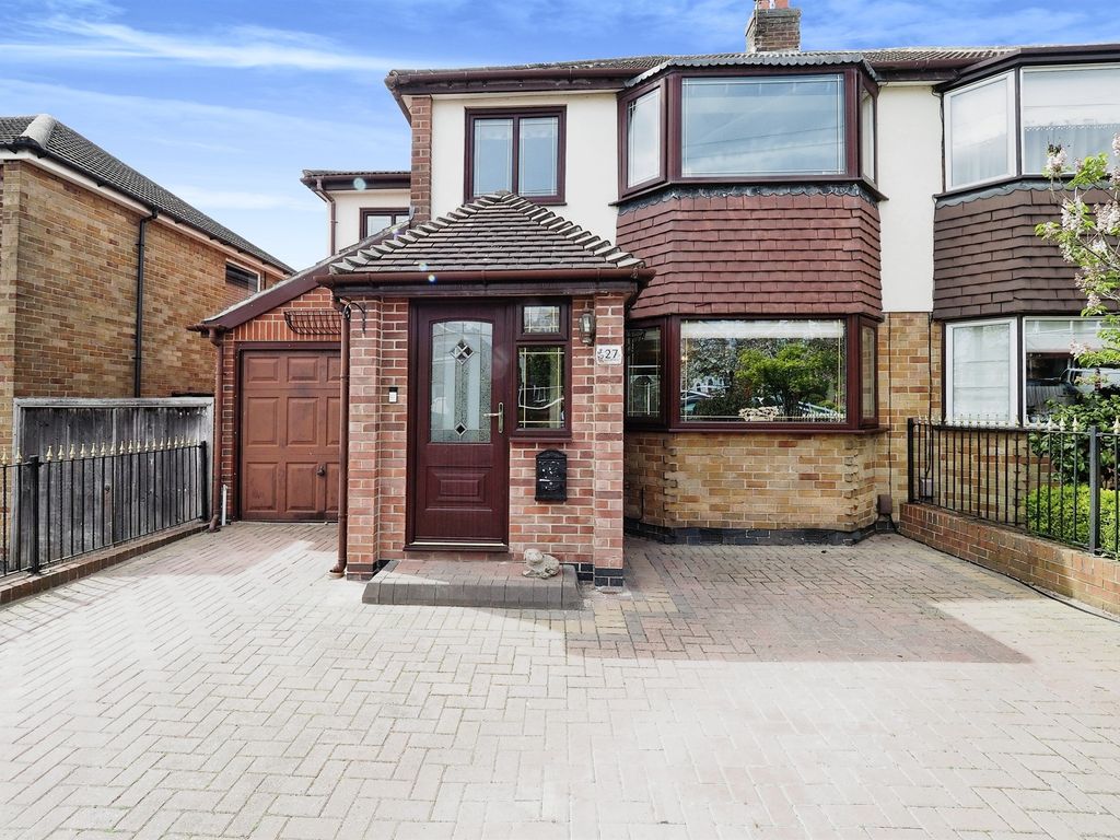 4 bed semidetached house for sale in Burnside Drive, Spondon, Derby