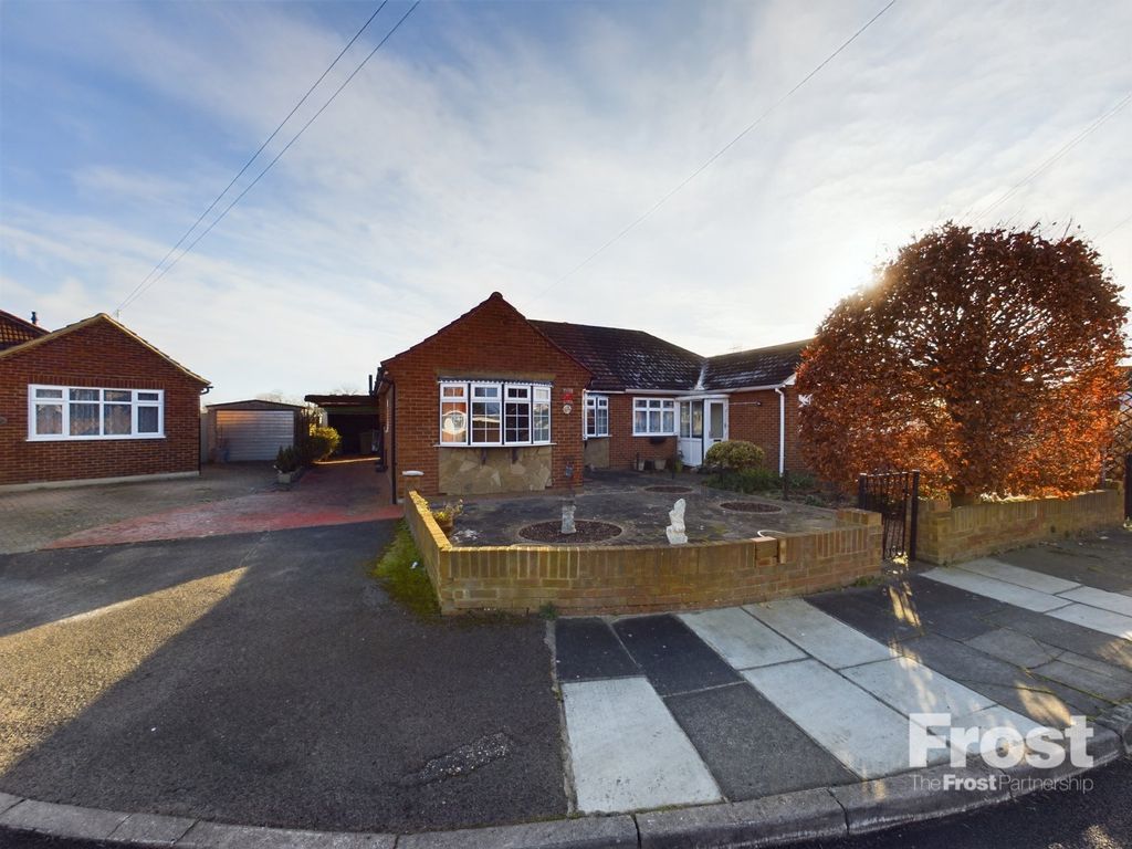 2 bed bungalow for sale in Ashgrove Road, Ashford, Surrey TW15, £