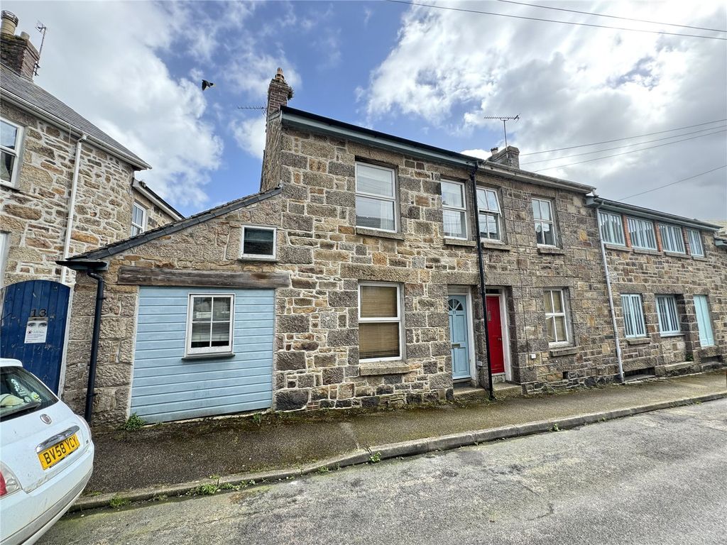 3 bed end terrace house for sale in St Philip Street, Penzance TR18, £