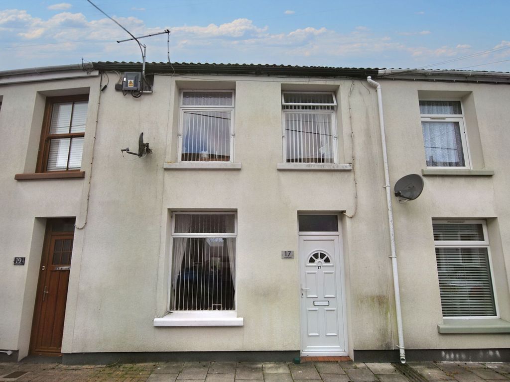 1 bed terraced house for sale in Morlais Street, Pentrebach, Merthyr