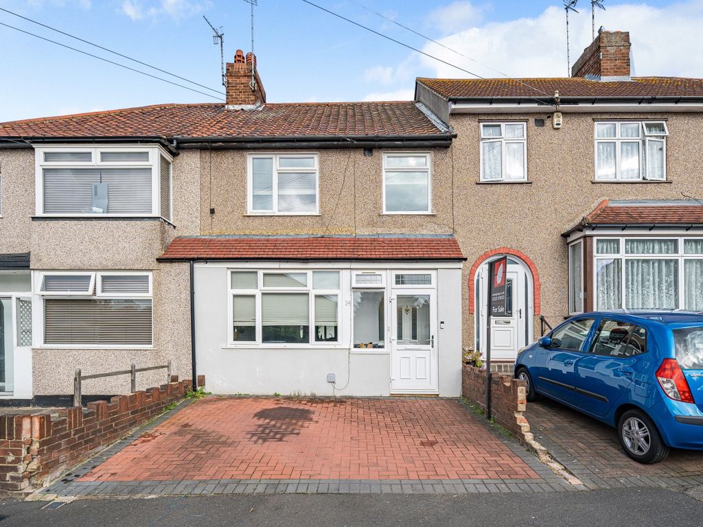 3 bed terraced house for sale in Ruskin Road, Belvedere DA17, £450,000