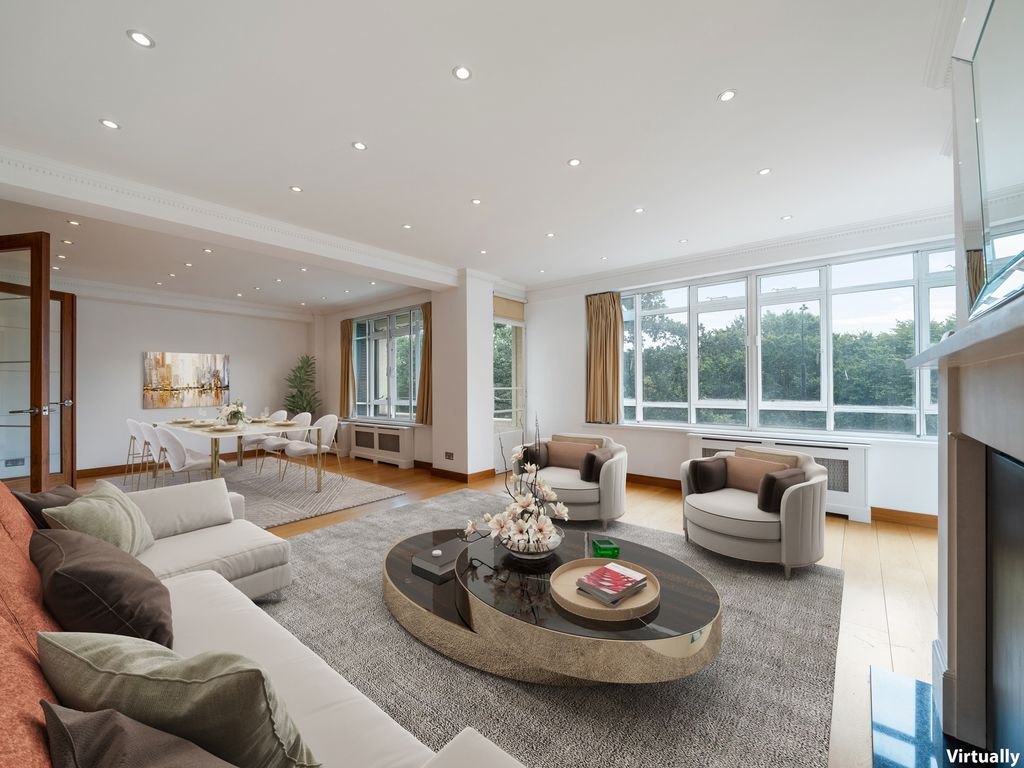 3 bed flat for sale in Viceroy Court, Prince Albert Road, St Johns Wood