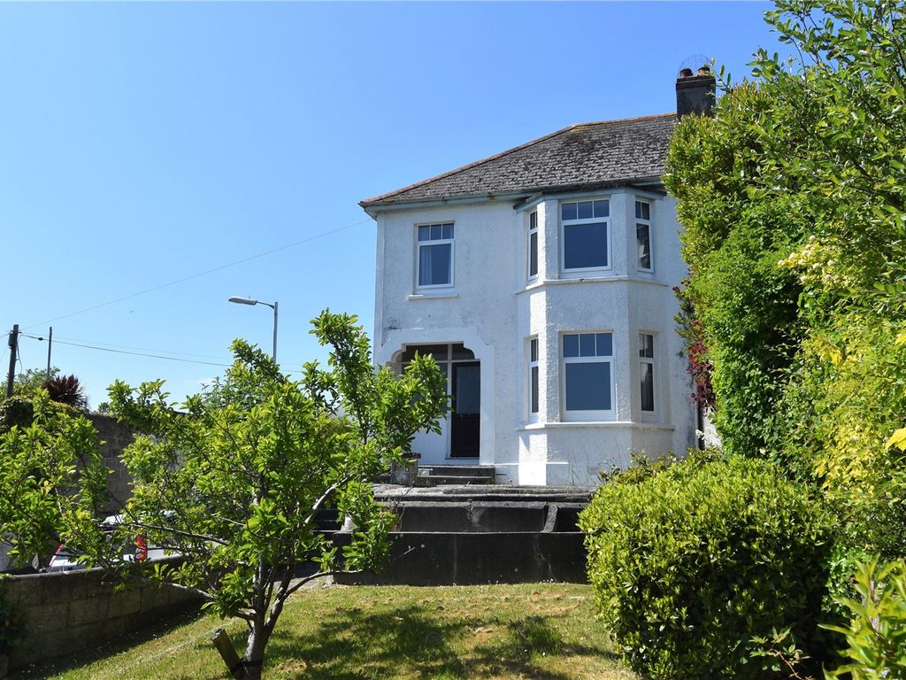 3 bed semidetached house for sale in Vicarage Road, Tywardreath, Par