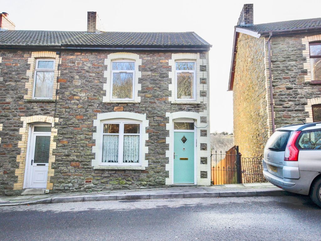 3 bed end terrace house for sale in Bute Place, Aberbeeg NP13, £145,000