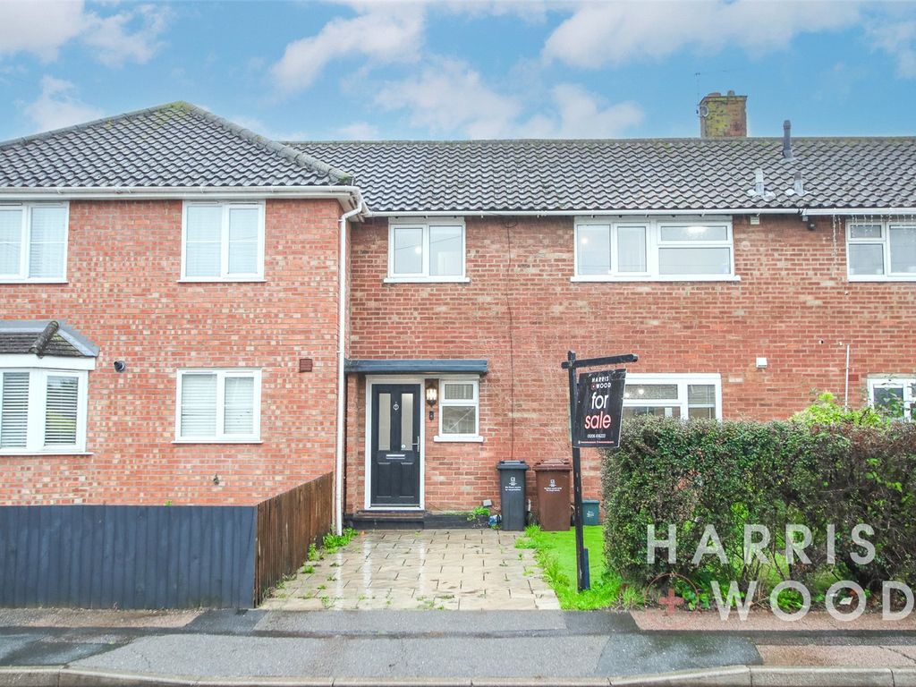 3 bed terraced house for sale in Monkwick Avenue, Colchester, Essex CO2