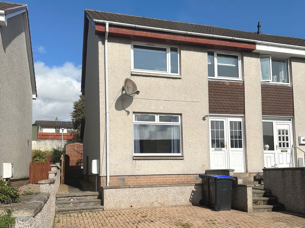 2 bed semidetached house for sale in Highfield Walk, Turriff AB45, £