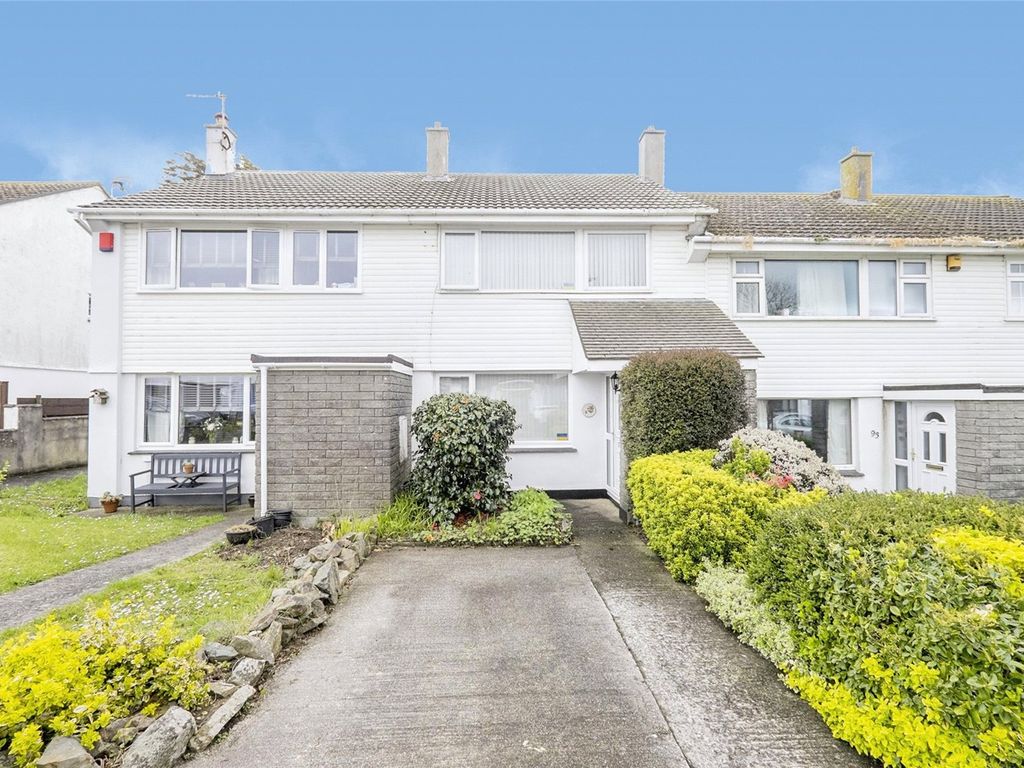 3 bed terraced house for sale in Manor Way, Heamoor, Penzance, Cornwall