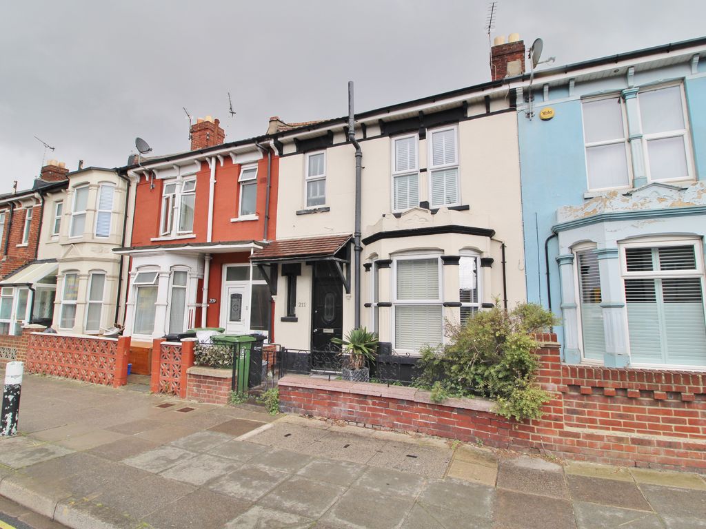 3 bed terraced house for sale in Milton Road, Southsea PO4, £315,000