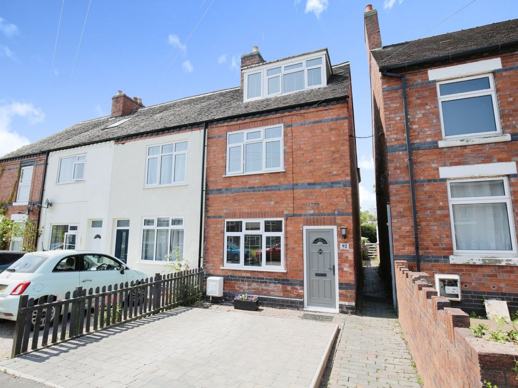 3 bed end terrace house for sale in Wood Street, Wood End, Atherstone