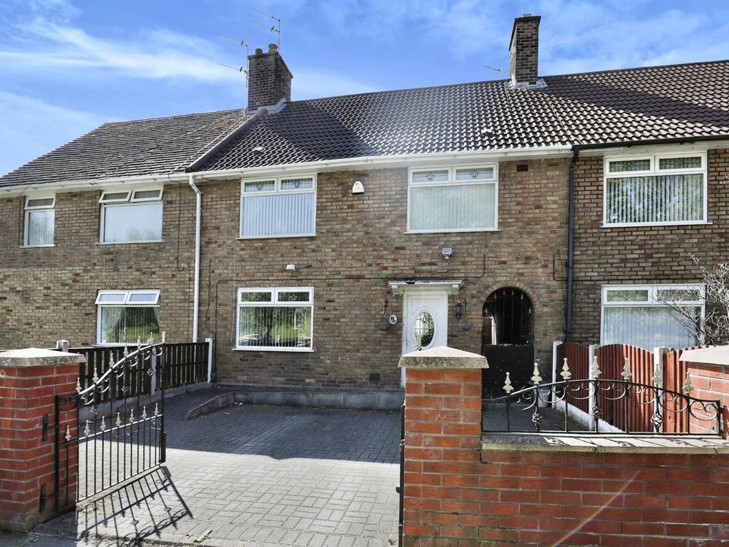 3 bed terraced house for sale in Glade Road, Liverpool L36, £130,000