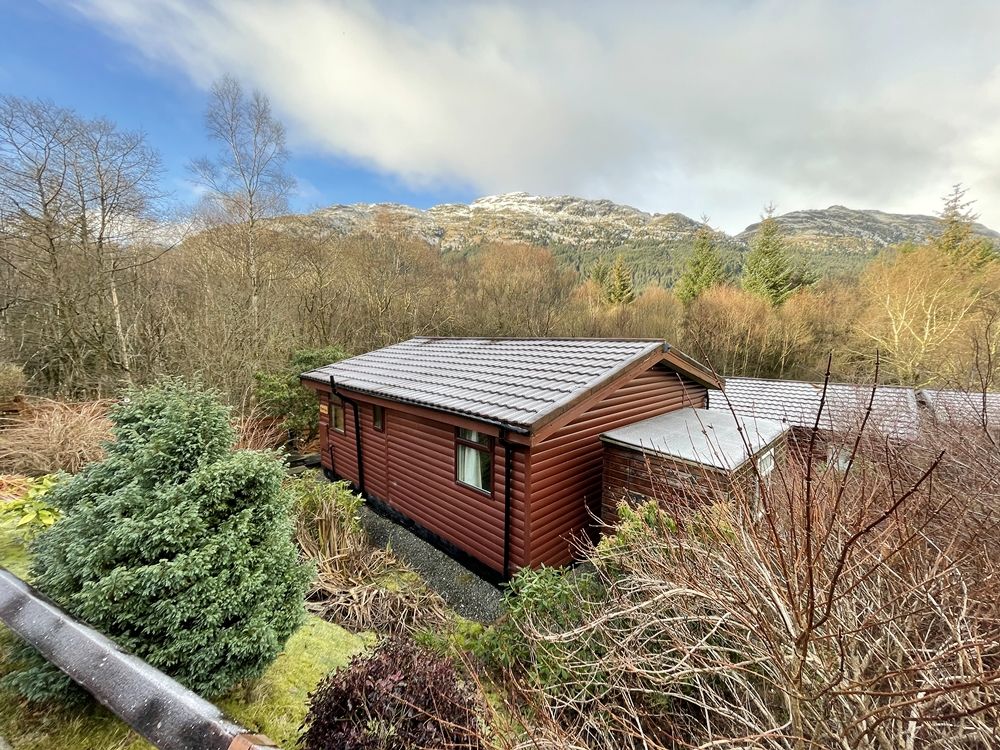 2 bed lodge for sale in Whistlefield Lodges, Loch Eck, Dunoon PA23, £