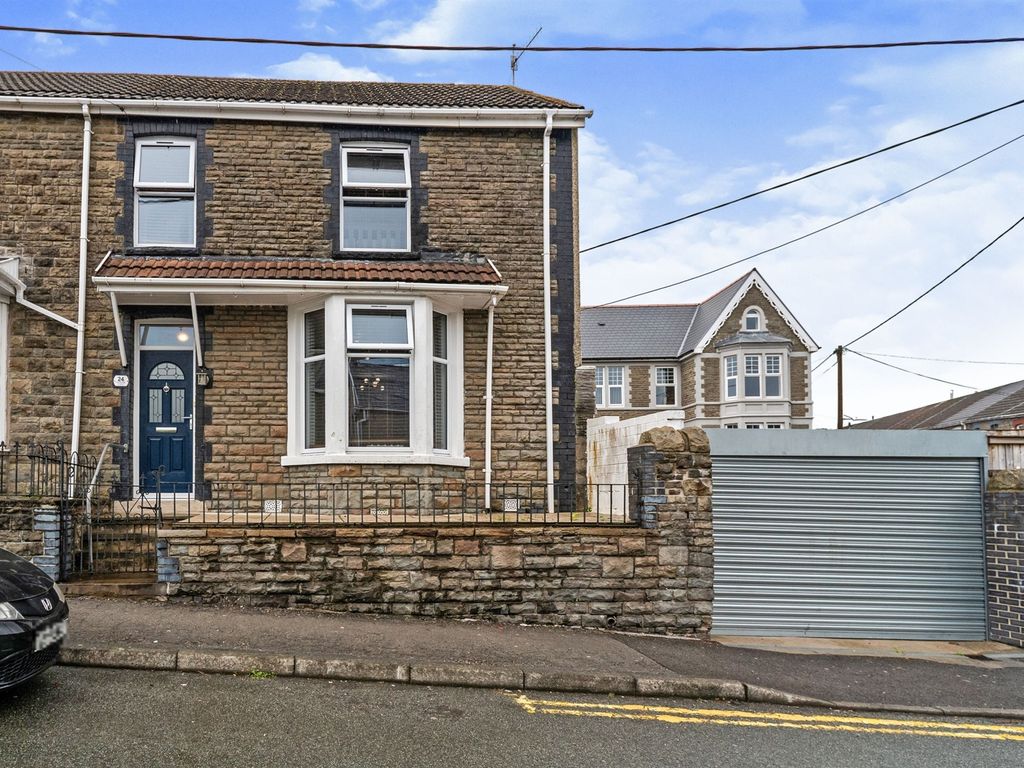 4 bed end terrace house for sale in Protheroe Street, Caerau, Maesteg