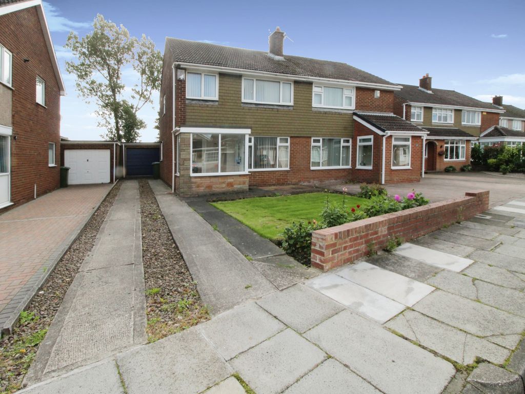 3 bed semidetached house for sale in Mallard Way, Blyth NE24, £169,995