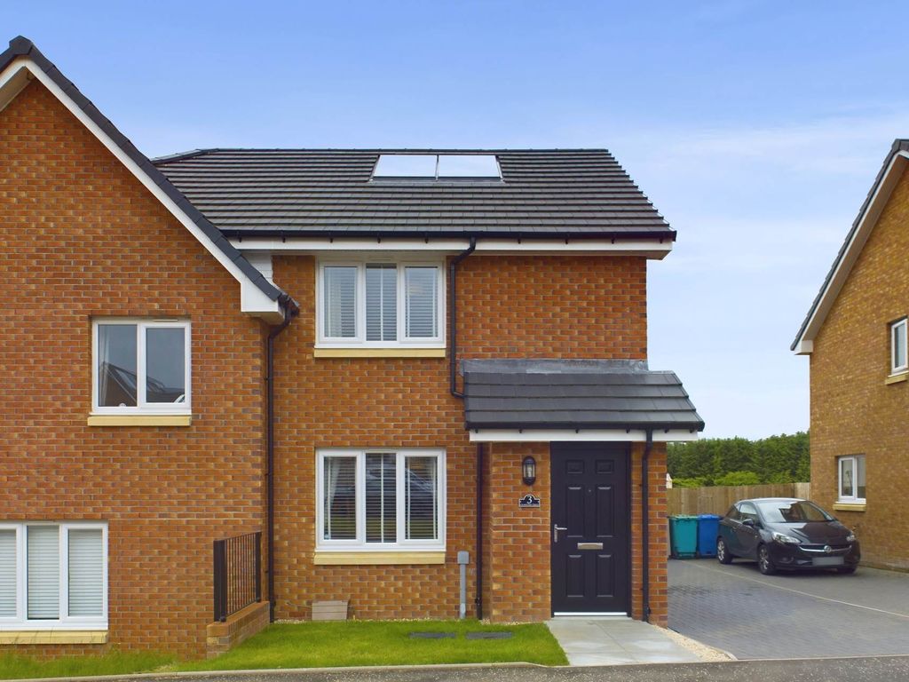 2 bed semidetached house for sale in Crawford Drive, Shotts ML7, £170,000 Zoopla