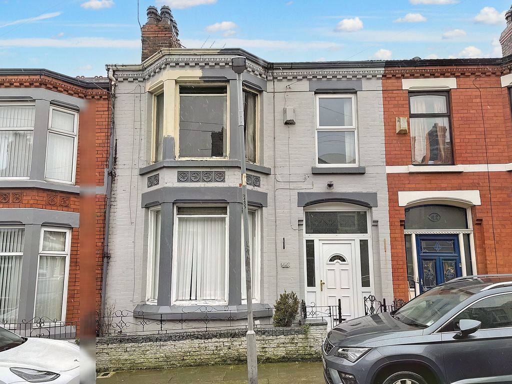 4 bed terraced house for sale in Sunbury Road, Anfield, Liverpool L4, £