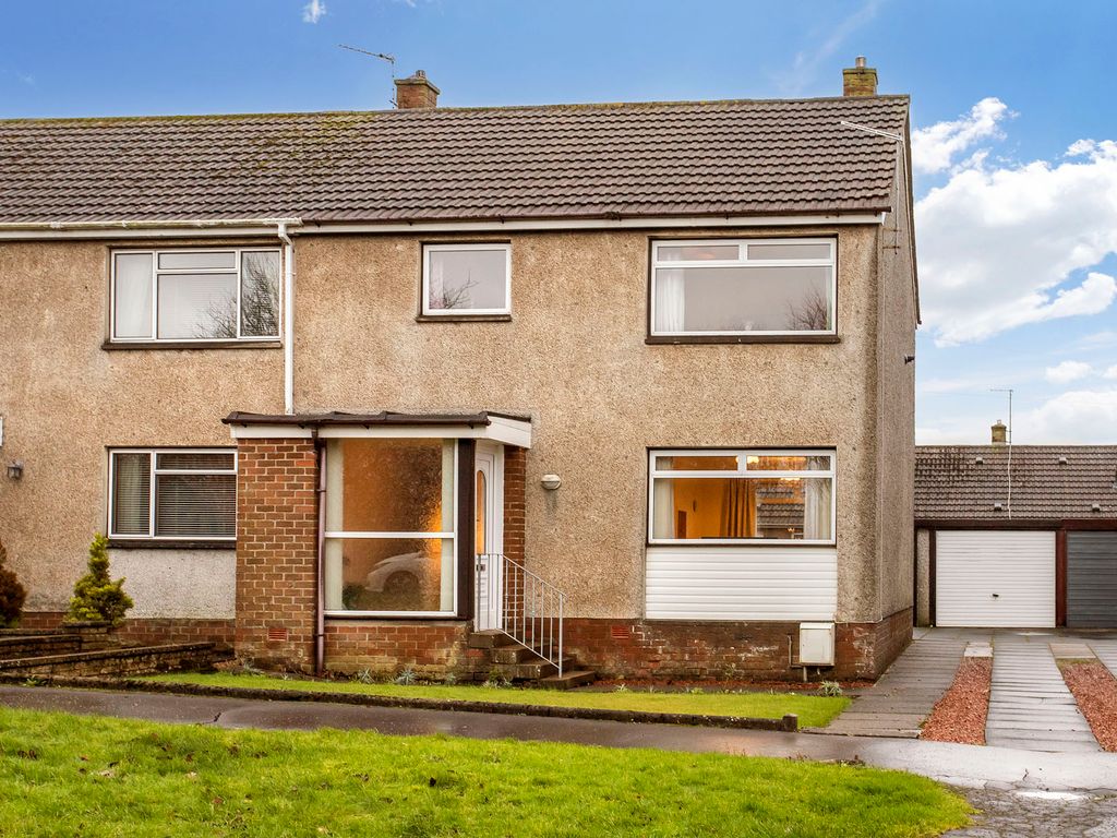 3 bed semidetached house for sale in Woodhead Road, Coylton, Ayr