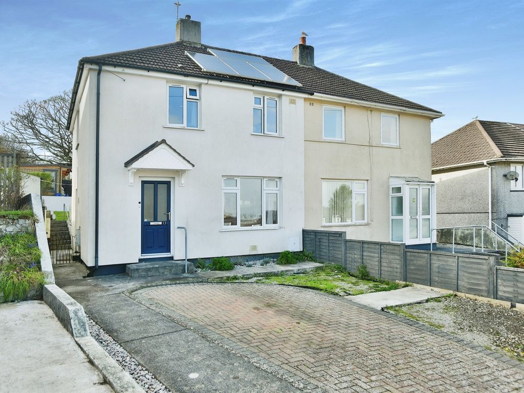 3 bed semidetached house for sale in Biggin Hill, Plymouth PL5 Zoopla