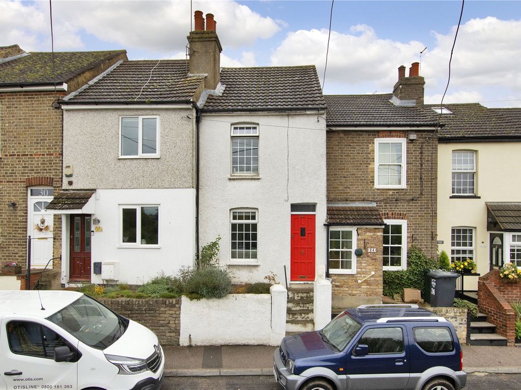 2 bed terraced house for sale in Whitehill Road, Longfield, Kent DA3, £