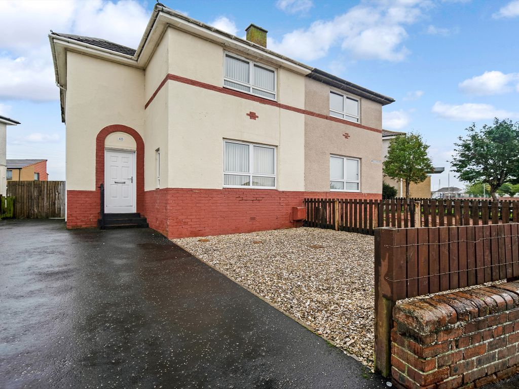 2 bed semidetached house for sale in Gould Street, Ayr KA8, £88,000