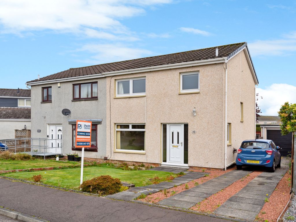 3 bed semidetached house for sale in Braefoot Road, Bo'ness EH51, £