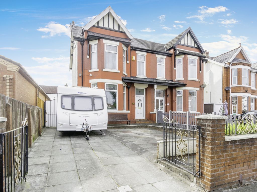 5 bed semidetached house for sale in Serpentine Road, Wallasey CH44