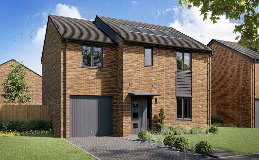 New home, 4 bed detached house for sale in Temple Drive, Kirkliston
