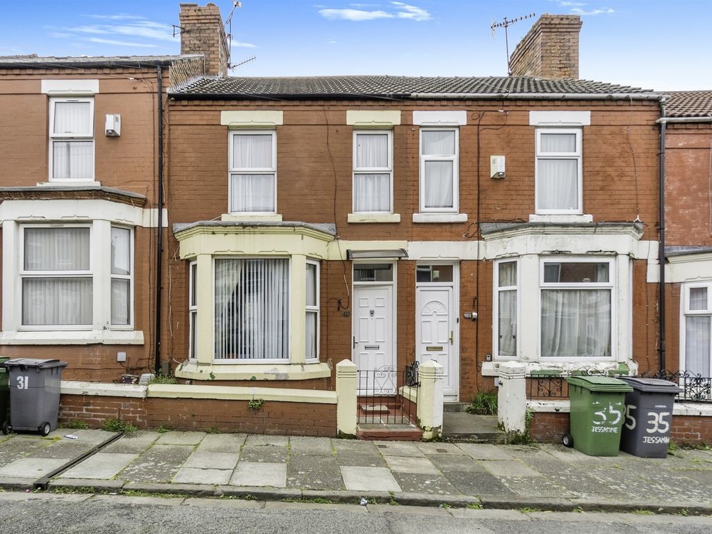 3 bed terraced house for sale in Jessamine Road, Tranmere, Birkenhead