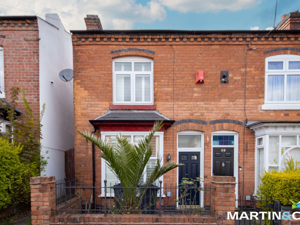 2 bed end terrace house for sale in Gordon Road, Harborne B17, £310,000