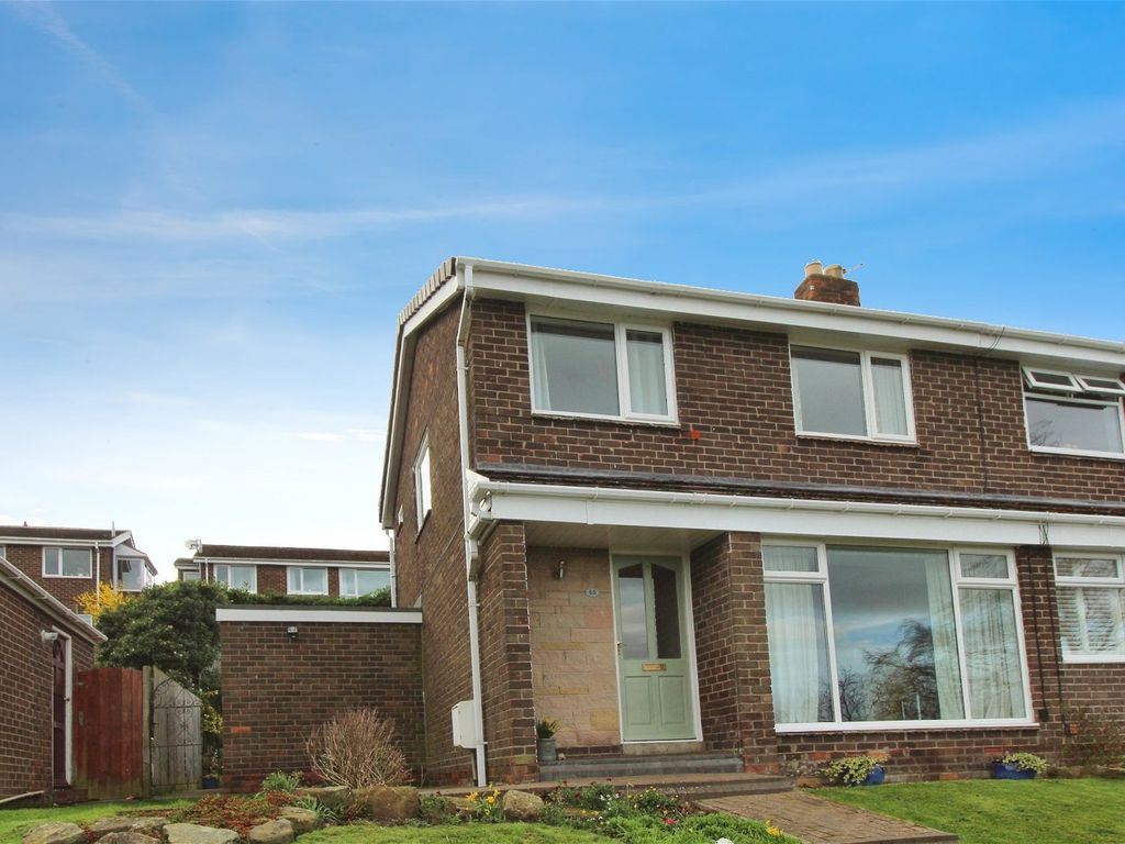 3 bed semidetached house for sale in Western Avenue, Prudhoe NE42, £
