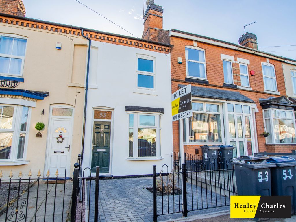 2 bed terraced house to rent in Fern Road, Erdington, Birmingham B24, £