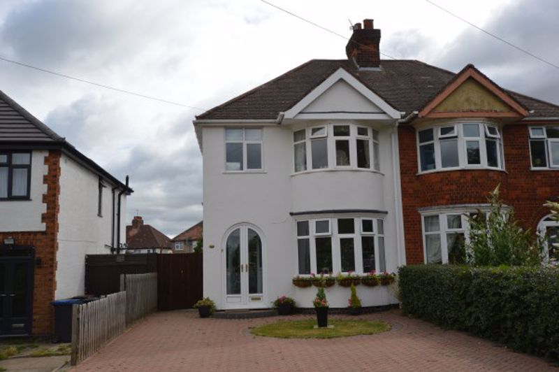 3 bed semidetached house for sale in Rugby Road, Burbage, Hinckley