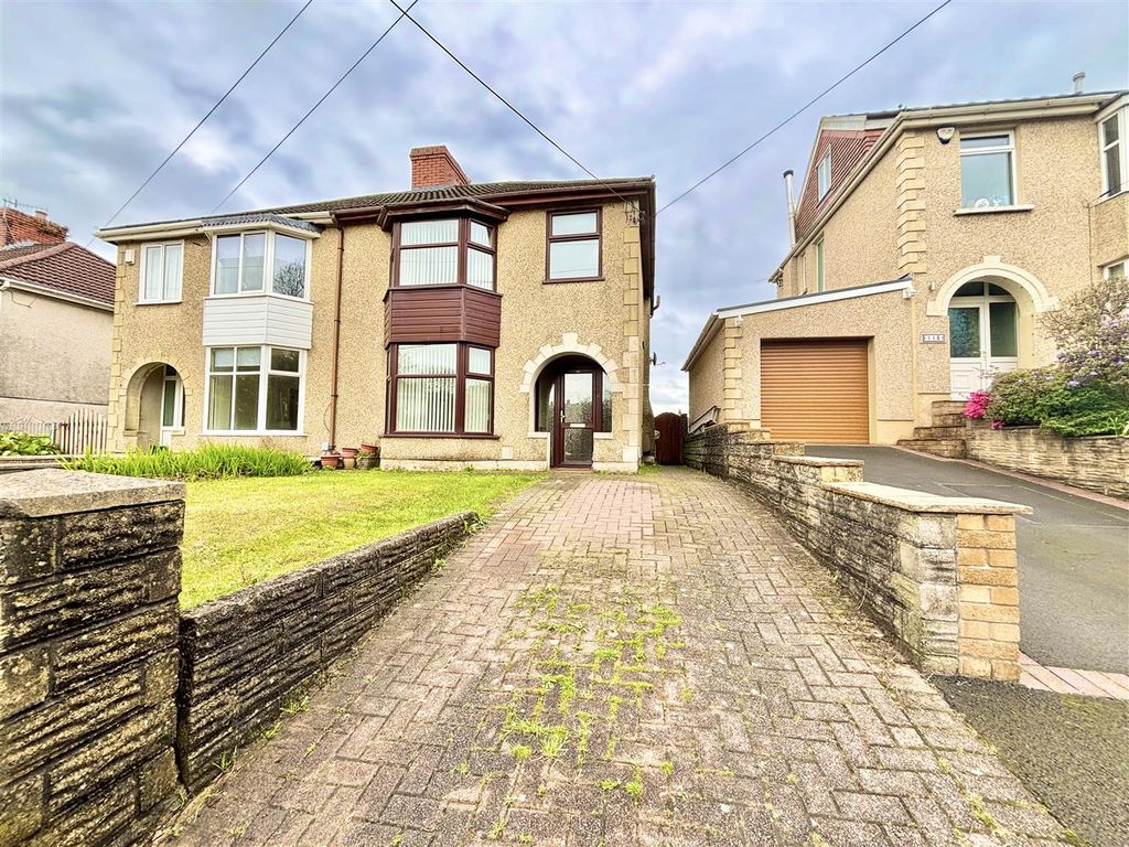 3 bed semidetached house for sale in Cecil Road, Gowerton, Swansea SA4
