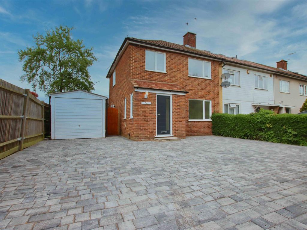 3 bed end terrace house for sale in Wansford Park, Borehamwood WD6, £
